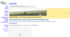 Desktop Screenshot of dorfwiki.org